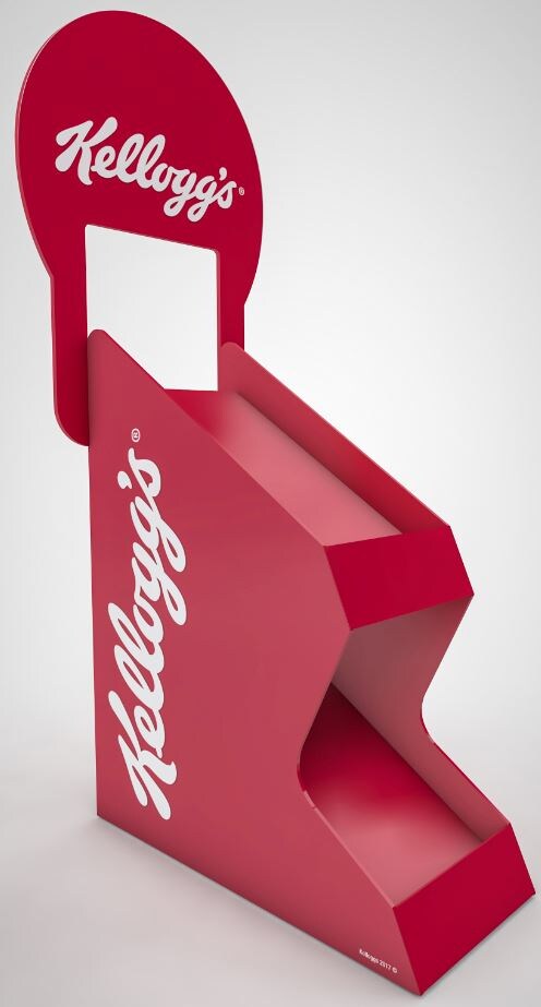 Point Of Sale Kelloggs Vantage Custom Kellogg's Cereal Display Stand Point Of Sale Kelloggs Vantage Custom Kellogg's Cereal Display Stand